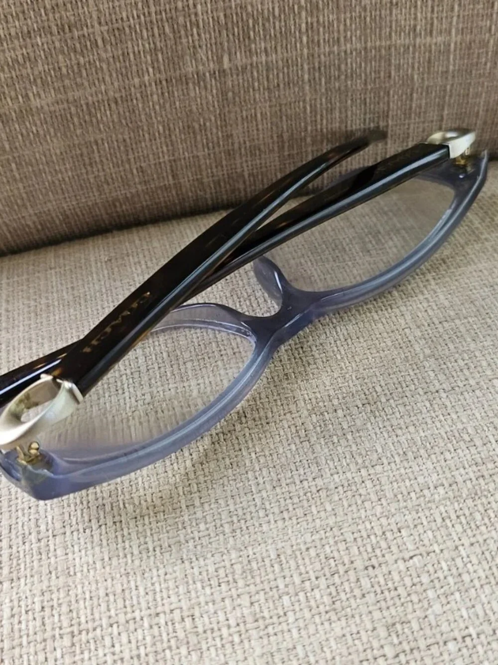 Coach Eyeglasses frame Milky Blue Denim Eyewear HC6119 Unisex Glasses Frame only